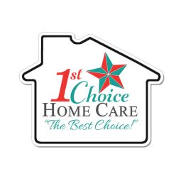 Large House Magnets - 3.75"x 4.75"