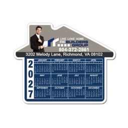 Calendar Magnets, Large House Shape