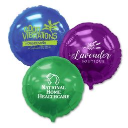 Microfoil Balloons - Round Shape - 17" Size