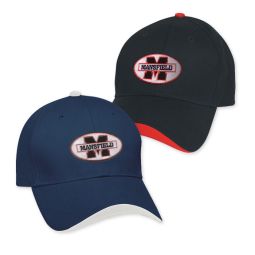 Wave Cotton Twill Caps - Embroidered