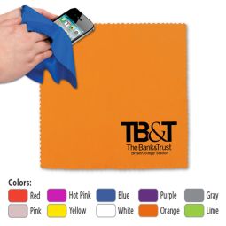 Microfiber Cloths (1 Color Imprint on Cloth)
