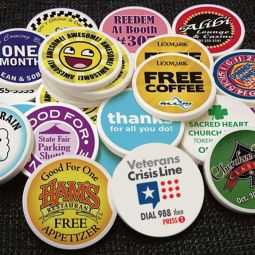 Plastic Tokens, Full Color Imprint