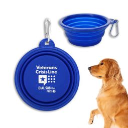 Collapsible Silicone Pet Bowls - Standard Size
