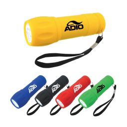 Rubberized Torch LED Flashlights