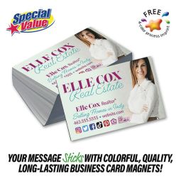 Best Value Business Card Magnets, 20 mil Thick