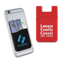 Phone Wallets - Silicone with 1 Pocket