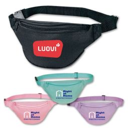 Deluxe Waist/Fanny Packs - 2 Pocket Style