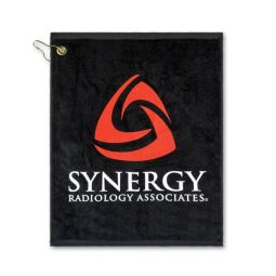 Velour Hemmed Golf Towels, 15"x18"