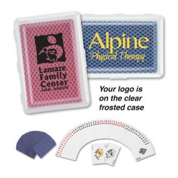 Playing Cards With Printed Cases