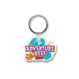 Soft Touch Key Tags, Custom Shapes