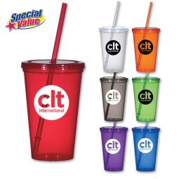 Best Value Single Wall Tumblers - 16 ounce