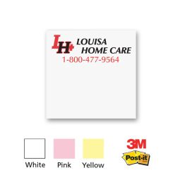 Classic Post-it® Notes, 3"x3", 50 sheet