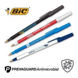 Bic Antimicrobial Round Stic Ball Pens