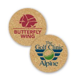 Cork Coasters - Round Shape