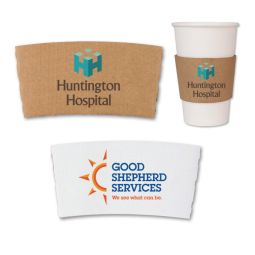Paper Coffee Cup Sleeves - 4C Imprint