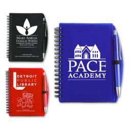 Business Pro Journals with Pens - Size 5.25”x6”