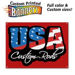Custom Vinyl Banners - 26 to 30 sq. feet