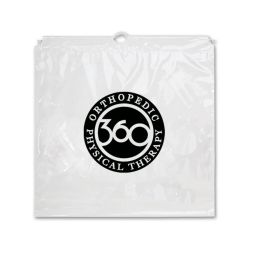 Cotton Cord Drawstring Plastic Bags, XL Size