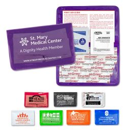 First Aid Kits in Vinyl Pouches