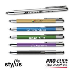Pro-Glide Sonoma Metal Stylus Pens