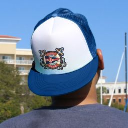 Mesh Back Trucker Cap - Flat Bills