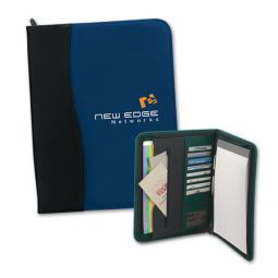 Wave Zippered Folders - Letter Size