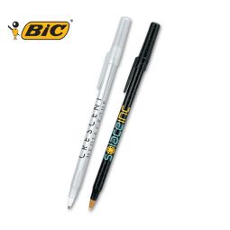 *Bic Round Stic Sparkle Pens