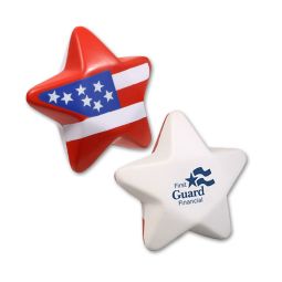 Patriotic USA Star Stress Relievers