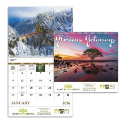 Glorious Getaways Wall Calendars