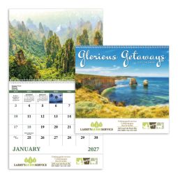 Glorious Getaways Wall Calendars
