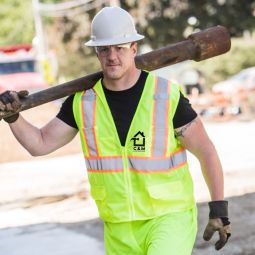 Safety/Work Mesh Vests, Deluxe Style