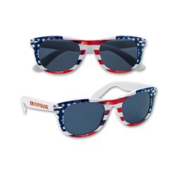 Patriotic USA Sunglasses - Vintage Style
