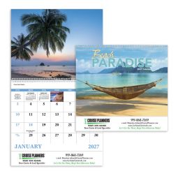 Beach Paradise Wall Calendars