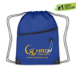 Deluxe Nylon Drawstring Totes