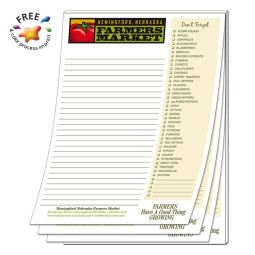 Scratch Pads - No Bleed, 8 3/8"x10 7/8", 25 sheet