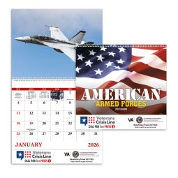 American Armed Forces Wall Calendars