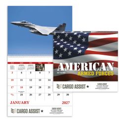 American Armed Forces Wall Calendars