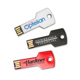 Key Shaped USB Flash Drives - 8GB