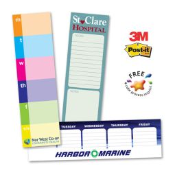 Organizer Post-it® Notes, 3"x10", 50 sheets