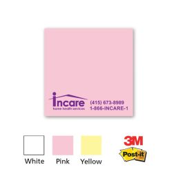Classic Post-it® Notes, 3"x3", 25 sheet