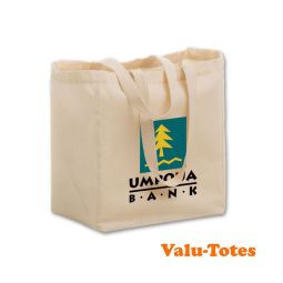 Cotton Valu-Totes - Size 12"x13"x8"