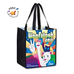 Full Color Sublimated Totes, Size 13"x15"x10"