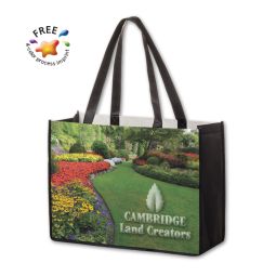 Full Color Sublimated Totes, Size 16"x12"x6"