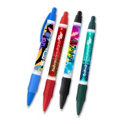 Widebody Uni-Color Grip Pens - Full Color