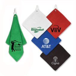  Microfiber Golf Towels - 12"x12" Size