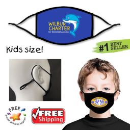 *Deluxe Full Color Face Masks, Kids/Youth Size