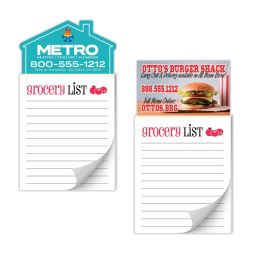 Magnetic Note Pads - Grocery List Pads