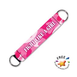 Neoprene Key Ring Lanyards - 2 Rings