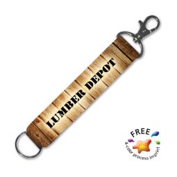 Neoprene Key Ring Lanyards - Deluxe