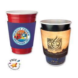 Party/Coffee Cup Sleeves - 4C Imprint